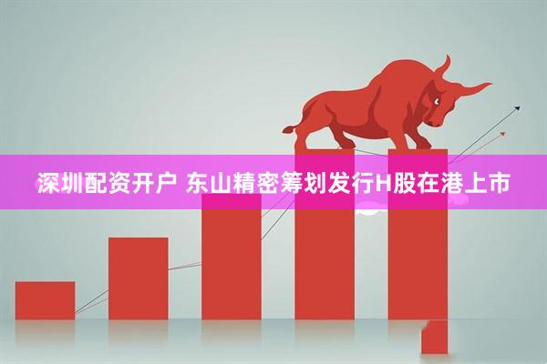 深圳配资开户 东山精密筹划发行H股在港上市