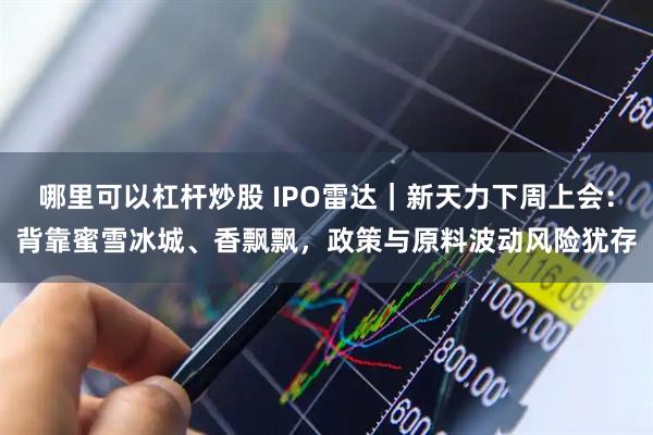 哪里可以杠杆炒股 IPO雷达｜新天力下周上会：背靠蜜雪冰城、香飘飘，政策与原料波动风险犹存